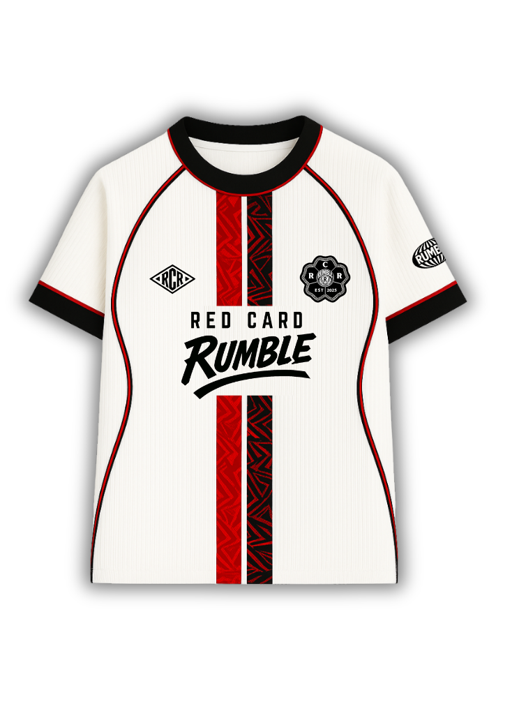 Red Card Rumble Football Kit