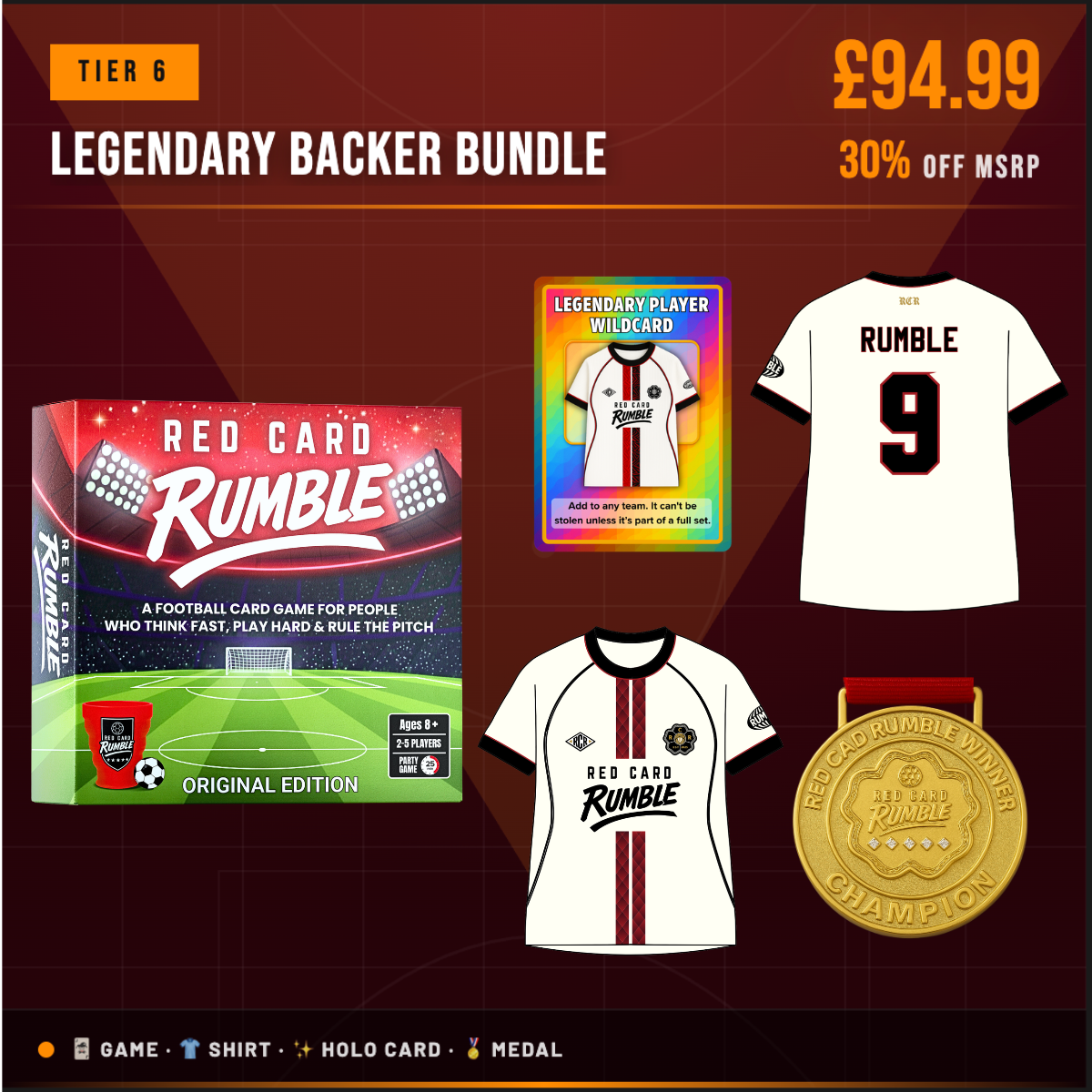 Red Card Rumble™ Card Game