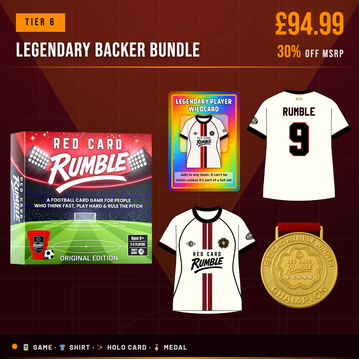 Red Card Rumble™ Card Game