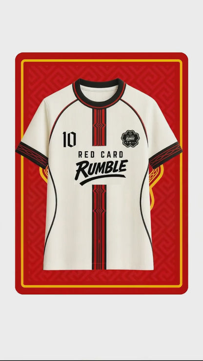 Red Card Rumble Football Kit
